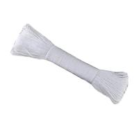 DBOO Crafts Blinds String - Roman Blind Cord 2mm White 20 Metres String for Festoon Cording