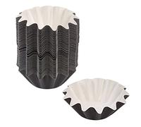 DBOO Wax Melt Warmer Liners Reusable Cupcake Liners Wax Reusable Wax Liner Candle Popper Liner Leakproof Wax Tray for Scented Wax Electric Wax Warmers, Plug in Warmers, Candle Warmer (Black, 25)