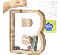 DBPBToU Money Box for Kids Piggy Bank Transparent (B)