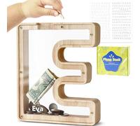 DBPBToU Money Box for Kids Piggy Bank Transparent (E)