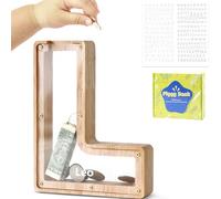 DBPBToU Money Box for Kids Piggy Bank Transparent (L)