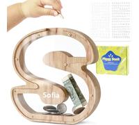 DBPBToU Money Box for Kids Piggy Bank Transparent (S)