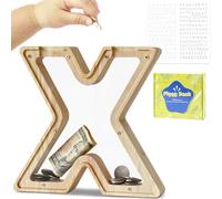 DBPBToU Money Box for Kids Piggy Bank Transparent (X)