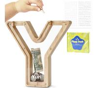 DBPBToU Money Box for Kids Piggy Bank Transparent (Y)