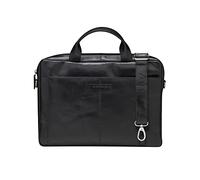 dbramante1928 Amalienborg Laptop Bag, Black | Handcrafted Full-Grain Leather, Fits up to 15 inch Laptops (2nd Gen)