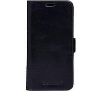dbramante1928 Copenhagen Apple iPhone Xs Max Phone Case, Black | Handcrafted Full-Grain Leather, RFID Protection & Wireless Charging