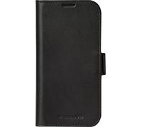 dbramante1928 Copenhagen - Flip Case for Mobile Phone - Grain Leather - Black - for Apple iPhone 16 Pro