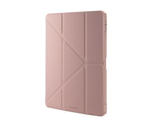 DBRAMANTE1928 Folio Case for iPad 10.9” London Series with Stylus Slot, Pink