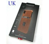 dbramante1928 Handcrafted Full grain Leather Case w/ Card Pocket iPhone X / XS