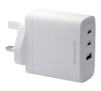 dbramante1928 IT - UK W. Charger - 2xUSB-C 100W + 1xUSB-A - WHT