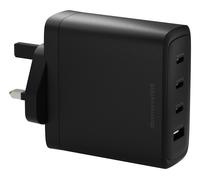 dbramante1928 IT - UK W. Charger - 3xUSB-C 140W + 1xUSB-A - BLK