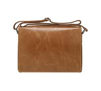 dbramante1928 - Marselisborg Laptop Bag - Made From Handcrafted Full Grain Sustainable Leather - Fits 14 inch Laptop/Macbook - Messenger Bag with Shoulder Strap - Golden Tan (2nd Gen)