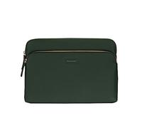 dbramante1928 - Paris+ Leather Laptop Sleeve - MB Pro 14 - Compatible with MacBook Pro - Laptop Sleeve Leather - Laptop Sleeve - Laptop Bag Leather with Zip - High Quality Leather - Evergreen