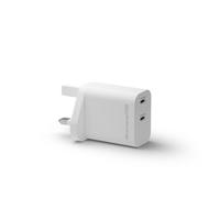 dbramante1928 re-charge - UK Wall Charger 2xUSB-C 25W - W