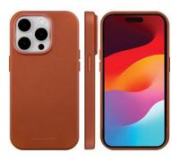DBRAMANTE1928 Roskilde Case for iPhone 15 Pro Max, Brown / Beige