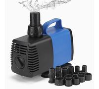 DBREAKS Pond Pump Filter Pump 5500L/H Water Pump Stream Pump with 5 Nozzles Aquarium Pump for Fountain Aquarium Pump 55 W Fountain Pump Pond Fountain Pump