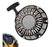 DBREAKS Pull Starter for 5.5 HP - 6.5 HP Engine, Pull Starter with Starter Rope, Reversing Starter, Petrol Engines Replacement Parts, Black