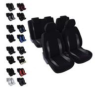 DBS 1013041 5 Seater Black + Jacquard Universal Non-Slip Washable Car Seat Covers