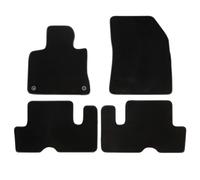 DBS 1764595 Car floor mat - custom made - 3 pieces - anti-slip - high quality carpet 1000g/m² - Velours finish - range Luxe - steering wheel left