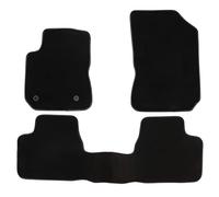 DBS 1765237 Car floor mat - custom made - 3 pieces - anti-slip - high quality carpet 1000g/m² - Velours finish - range Luxe - steering wheel left