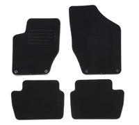 DBS 1766831 Tailored Car Mats Set of 4 Non-Slip Black 900 g/m² Velvet Coating Star 1766831