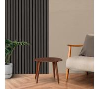 Dbs Bathrooms Charcoal Acoustic Slat Wall Panel 60Cm X 240Cm