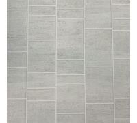 Dbs Bathrooms Multi Grey Tile Pvc Shower Wall Panel 1M X 2.4M