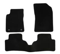 DBS Car floor mat - custom made - 3 pieces - anti-slip carpet 1000g/m² - Velours finish - range Luxe - steering wheel left - 1766264