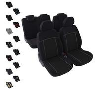 DBS - Car Seat Covers | Protective Covers - Car/Car - 5 Seats - Black Mesh - Universal - Non-Slip - Washable