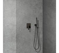 DBS Grey Concrete Matt 1000mm Wide Shower Wall Panel 1m x 2.4m PVC Bathroom Cladding 10mm