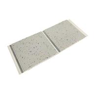 DBS Grey Sparkle Chrome 5mm Sample Piece Bathroom Panels Shower Wet Wall Sample