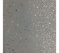 DBS Grey Sparkle PVC Bathroom Cladding Ceiling Panels Shower Wet Wall Kitchen (14 Panels)