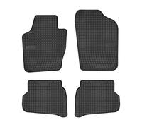 DBS Rubber car floor mat - custom made - 4 pieces rubber -odourless - anti-slip - raised edges - steering wheel left - 1765934