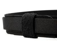 DBTAC Tactical Duty Belt 4 Keepers Police Law Enforcement Correctional Officer Security Black Nylon Outer Belt | X-Large