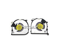 DBTLAP GPU+CPU Fan Compatible for Dell XPS 15 9550 Precision 5510 CPU + GPU Cooling Fan DFS501105PR0T DFS501105PQ0T 0RVTXY RVTXY 036CV9 36CV9