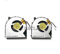 DBTLAP twins fan Compatible for Lenovo Ideapad Y700 Y700-15ISK Y700-15ACZ P/N:MF75100V1-C010-S9A CPU + GPU Cooling Fans 4PINS