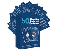DBTz Cards for Coping Skills - Mindful Practices Coping Skills Cards | 50-Sheet Educational Mental Health Tool, Mindful Practice Flashcard for Teens Adults Children Women Men