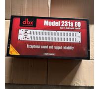 dbx 231s 2 Channel 31 Band Graphic Equalizer Switchable Pro Audio Rack Mount