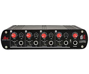 dbx DI4 Active 4-Channel Direct Box with Line Mixer