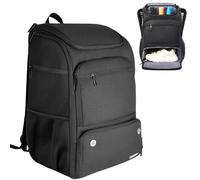 DBXINY Pickleball Bag Backpack Fits 4+ Paddles, Large Pickle ball Bags for Men and Women with Shoe Compartment and Fence Hook, Great Pickleball Gifts