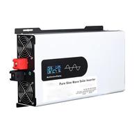DBXMJWCMDT 6000W Hybrid Solar Inverter, 12V-96V DC to 110V/220V AC Pure Sine Wave, Split Phase Power Inverter with LCD Display, Parallel Support for Home Off-Grid Energy Storage 24V/8000W