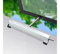 DBXMJWCMDT Electric window opener with wall switch and remote control, 400N torque double chain actuator, adjustable stroke, quiet design, suitable for skylights, roof vents and 1000mm