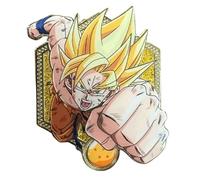 DBZ x Zen Monkey Studios: Golden Series 2 - Super Saiyan Goku Collectible Enamel Pin