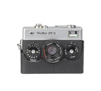 DBZZ for Rollei 35/35S/35T/35TE/35SE Case case Handmade Genuine Leather Camera Protective Half Camera case, for Rollei 35/35S/35T/35TE/35SE (Black)