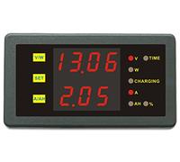 DC 0-120V 0-100A Digital Voltmeter Ammeter Volt Amp Ah Power Capacity Percent Watt Meter Charge Discharge Tester