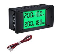 DC 0-300V 300A Voltmeter Ammeter Car Battery Tester Electricity Energy Voltage Power Meter Monitor Shunt(PZEM-025 200A)