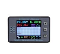 DC 0~500V Wireless Voltage Meter Voltmeter Solar Car Battery Charging Coulometer Capacity Power Detector Tester Monitor Professional Diagnostic Tool(DC 500V 50A)
