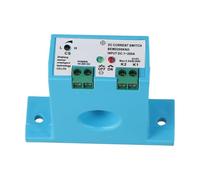 DC 1-200A Overload Protection Current Relay Sensor Switch with Adjustable Threshold, 0.5A@240V AC/DC Output, No Power Supply Required, for PLC Signal Control, Blue