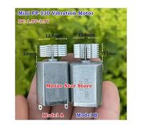 DC 1.5V-3.7V 20mm 130 Strong Vibration electronic starter Sector Eccentric wheel Vibrator Vibrating DIY Hobby Toy Massager Feeder IDGTTLDF(Model A)