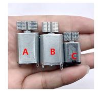 DC 1.5V 3V 3.7V 20mm 030 130 Strong Vibration electronic starter Vibrator 2200RPM-7200RPM FP-130 Vibration electronic starter Toy IINKUEYK(Model A)